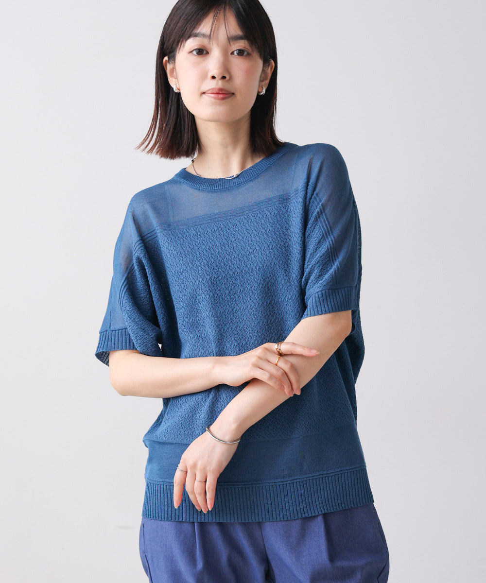 サマーニットプルオーバー