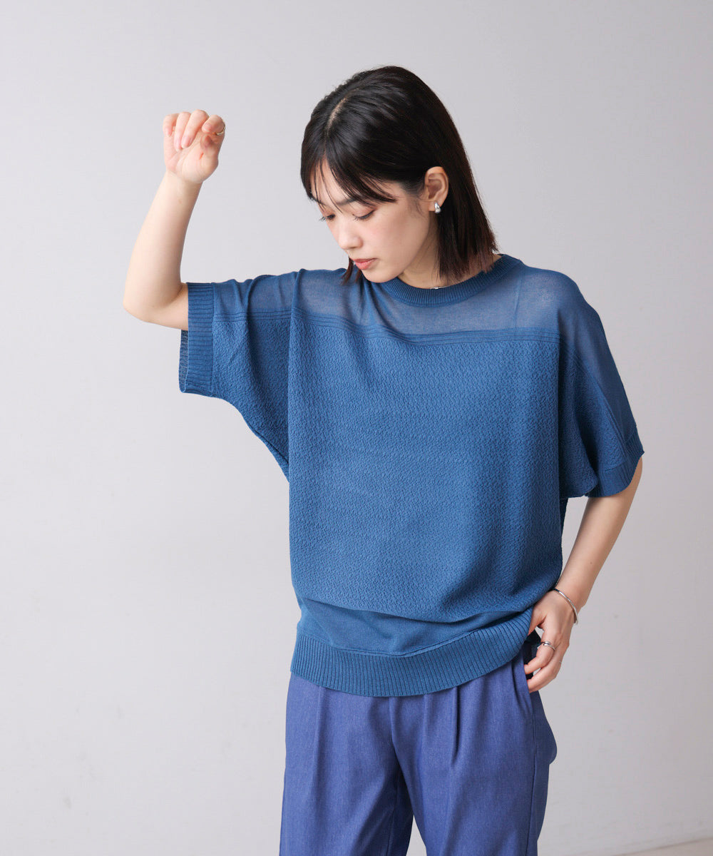 サマーニットプルオーバー