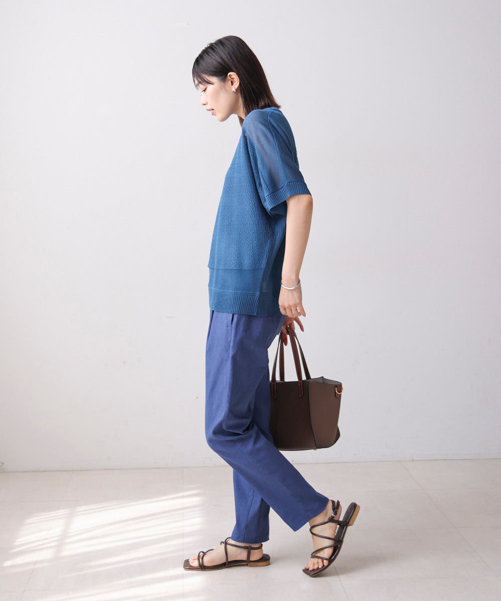 サマーニットプルオーバー