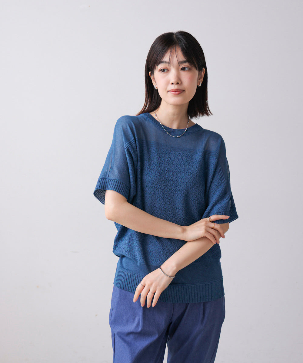 サマーニットプルオーバー