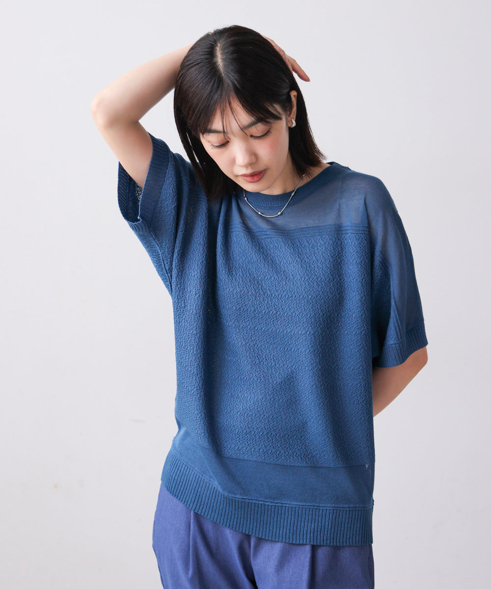 サマーニットプルオーバー