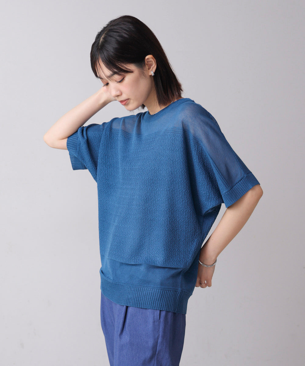 サマーニットプルオーバー