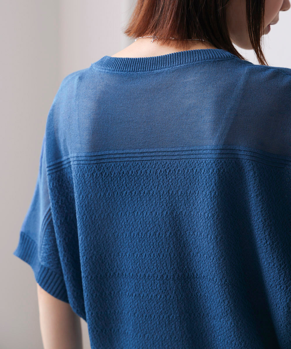 サマーニットプルオーバー