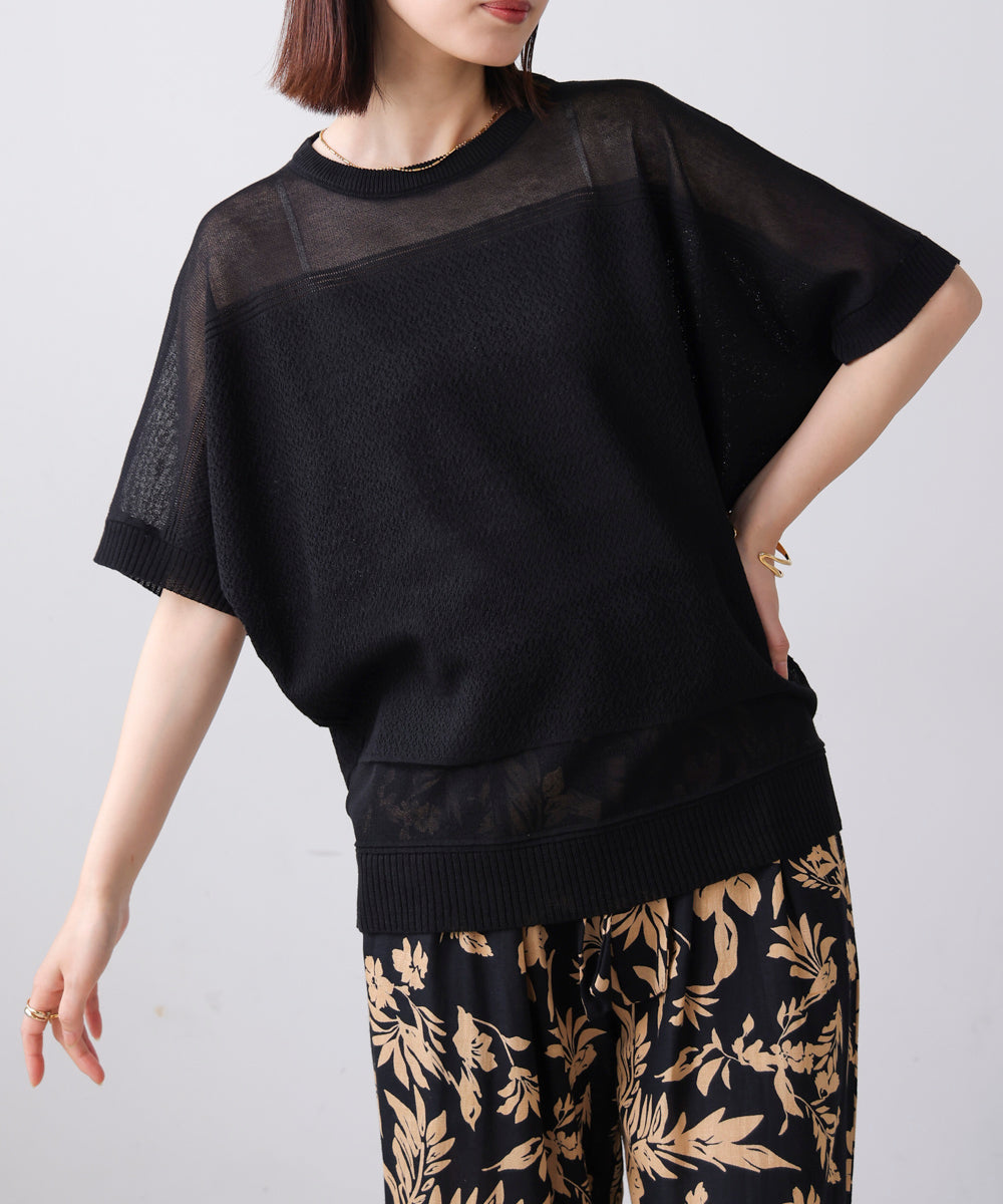 サマーニットプルオーバー