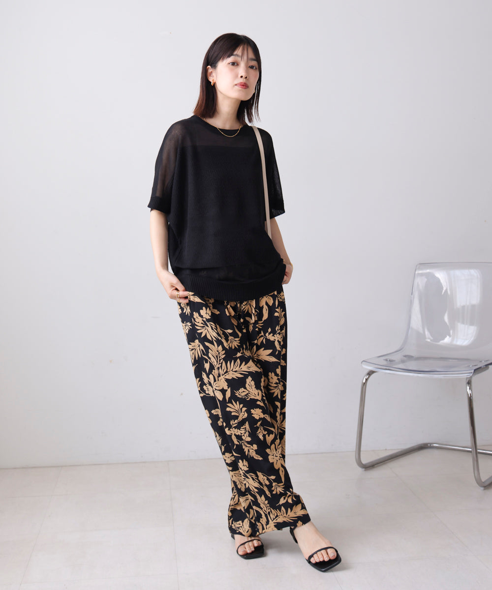 サマーニットプルオーバー