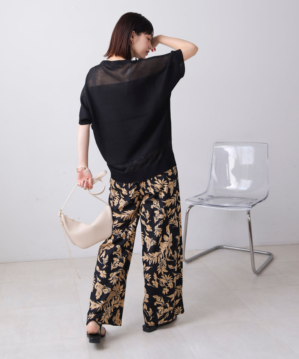 サマーニットプルオーバー