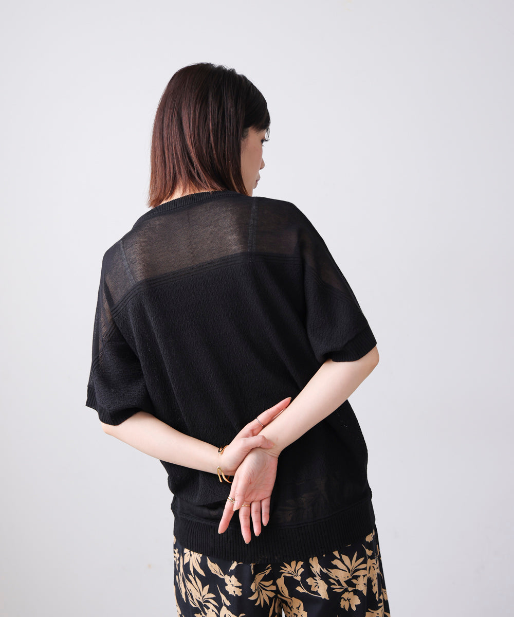 サマーニットプルオーバー