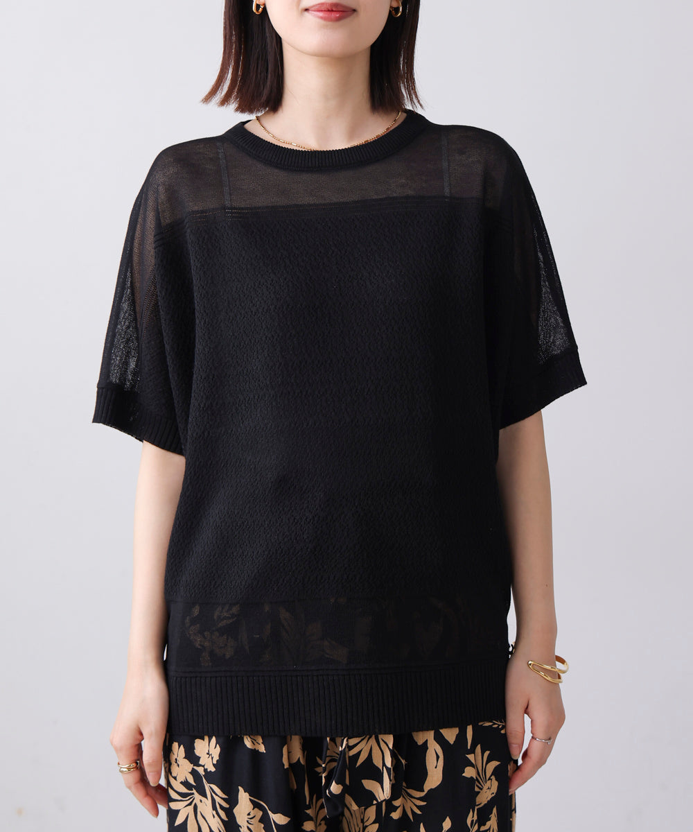 サマーニットプルオーバー