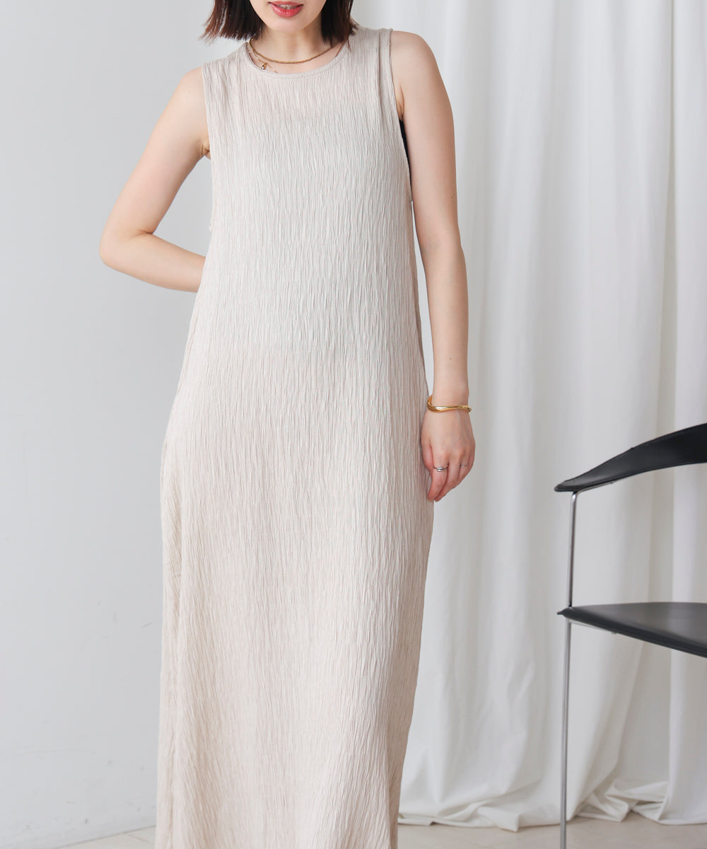 シャーリングカットワンピース