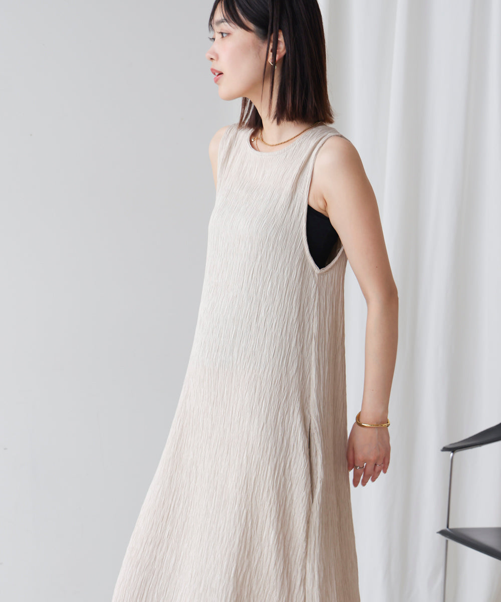 シャーリングカットワンピース