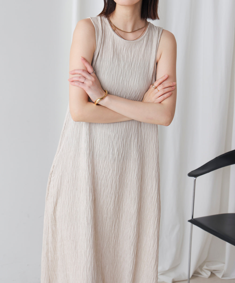 シャーリングカットワンピース