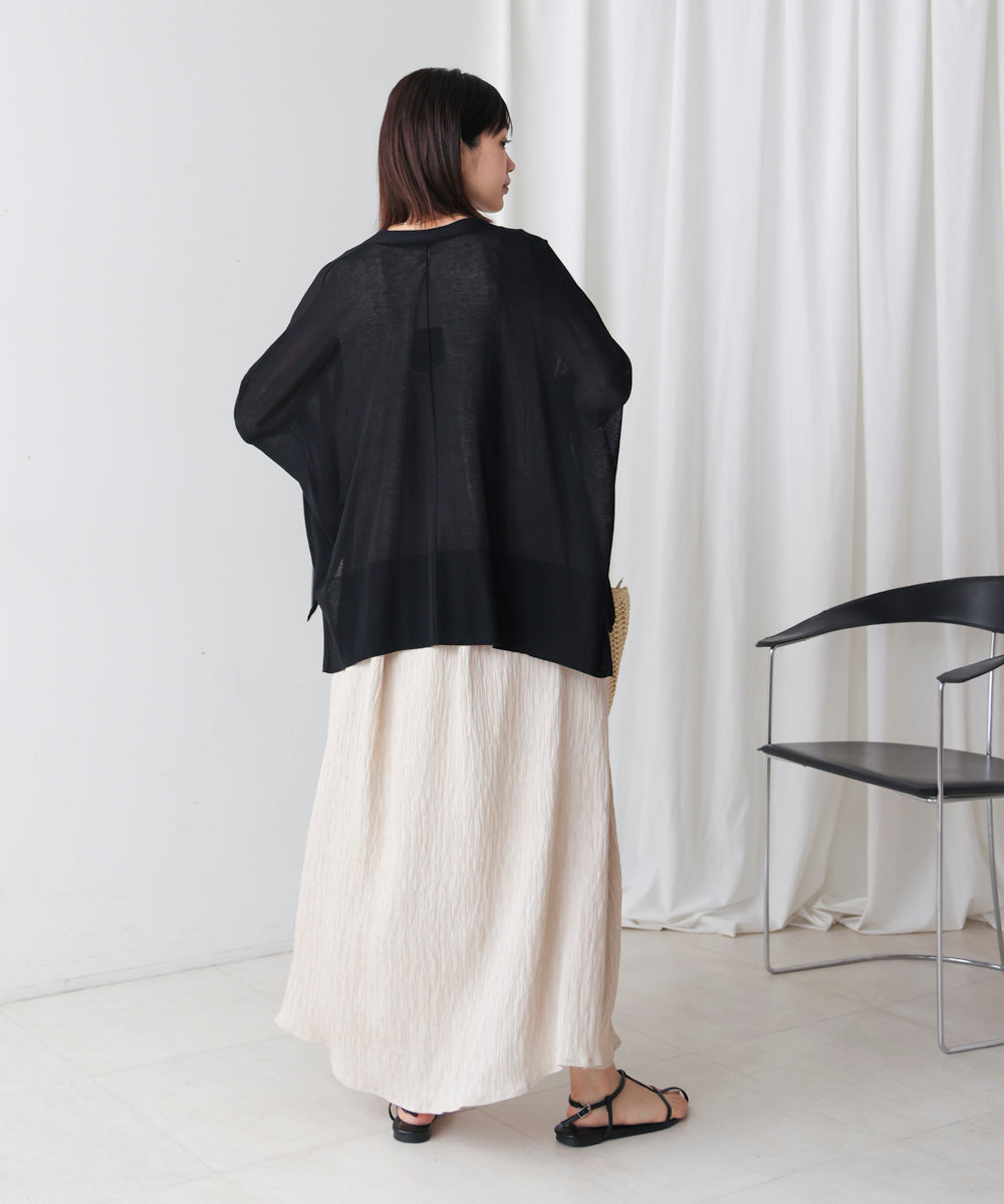 シャーリングカットワンピース