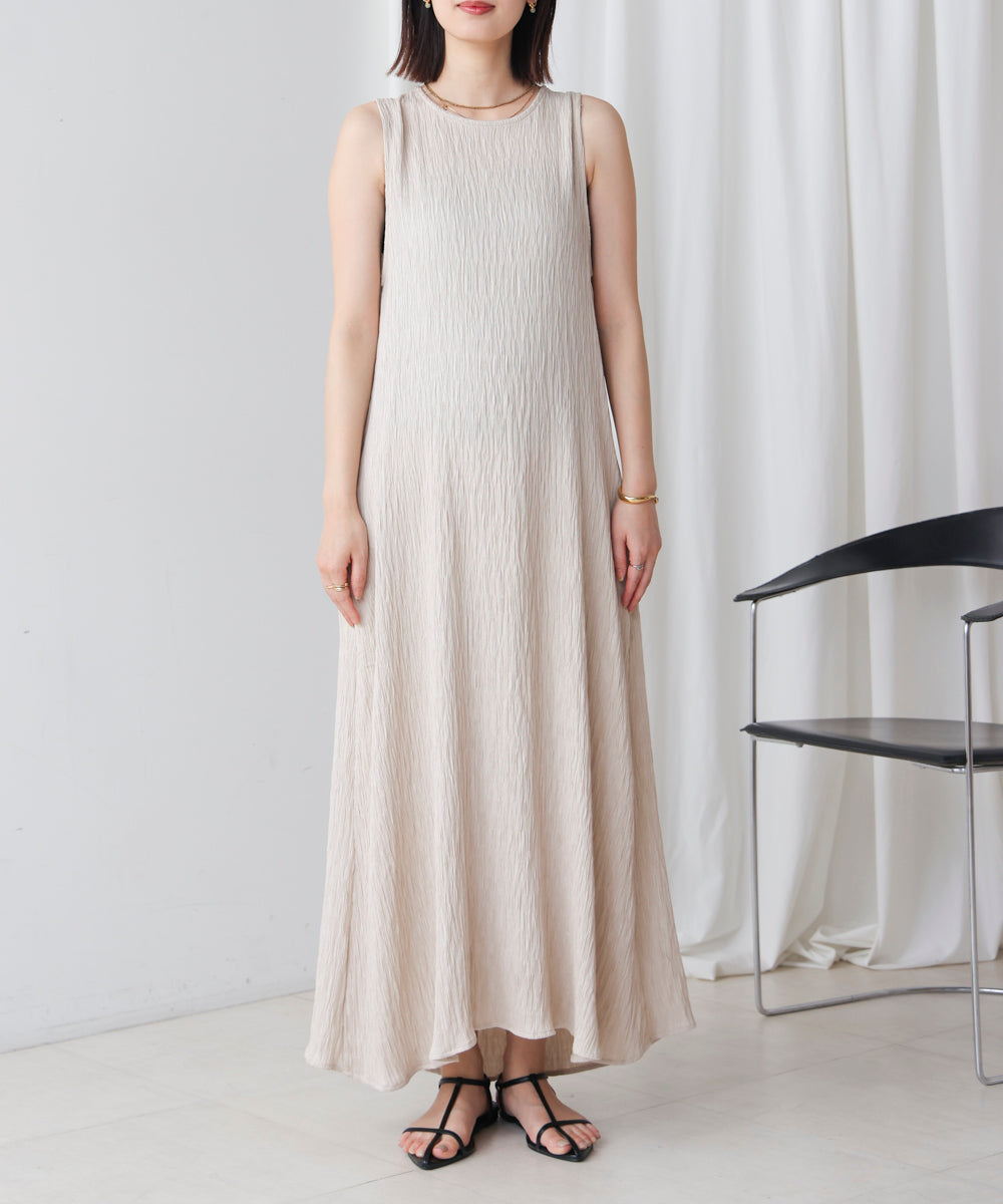 シャーリングカットワンピース