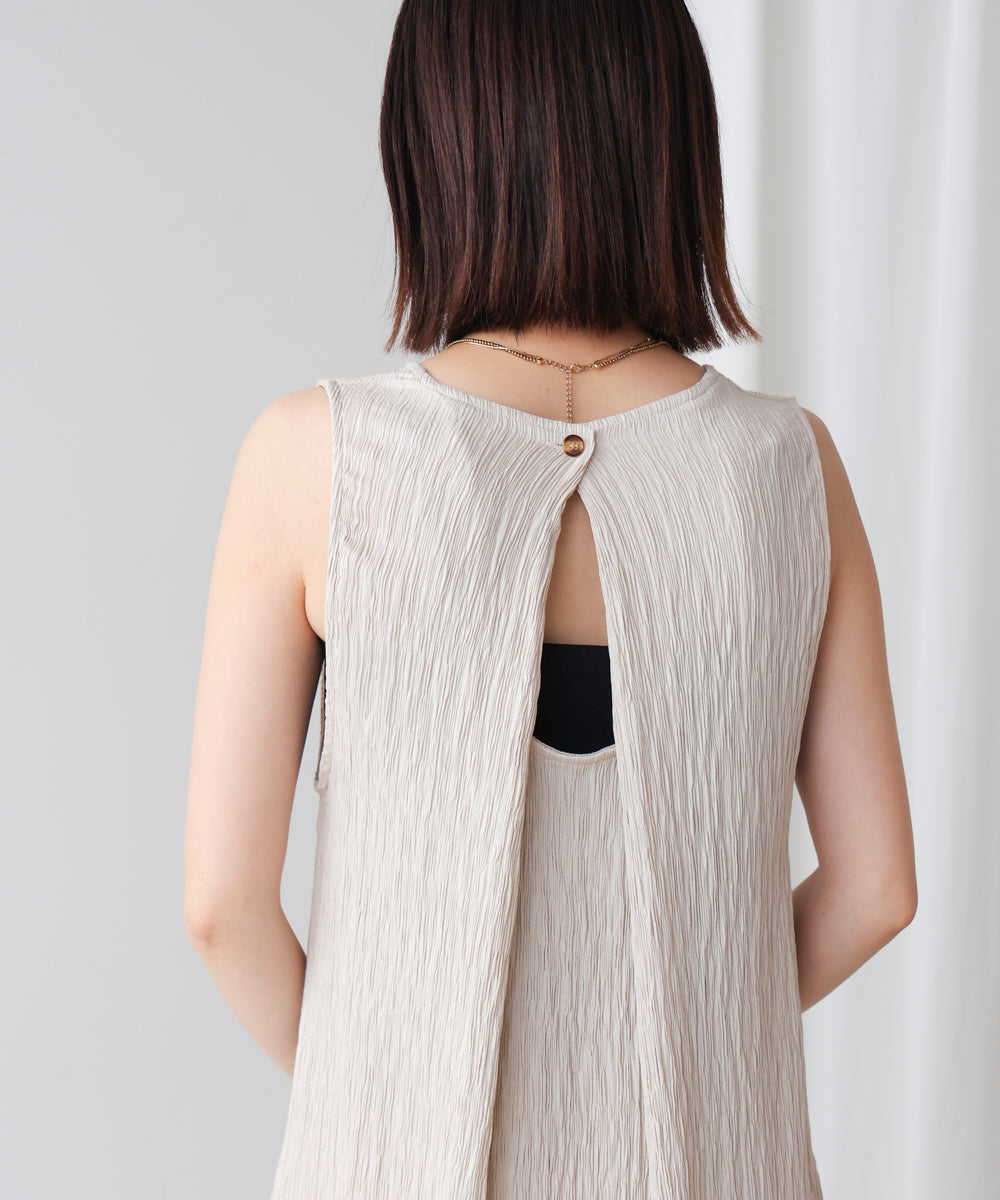 シャーリングカットワンピース