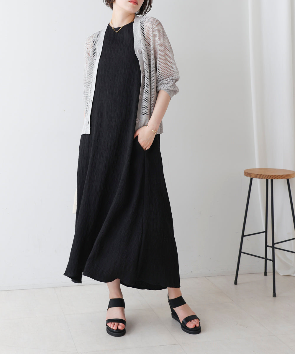 シャーリングカットワンピース