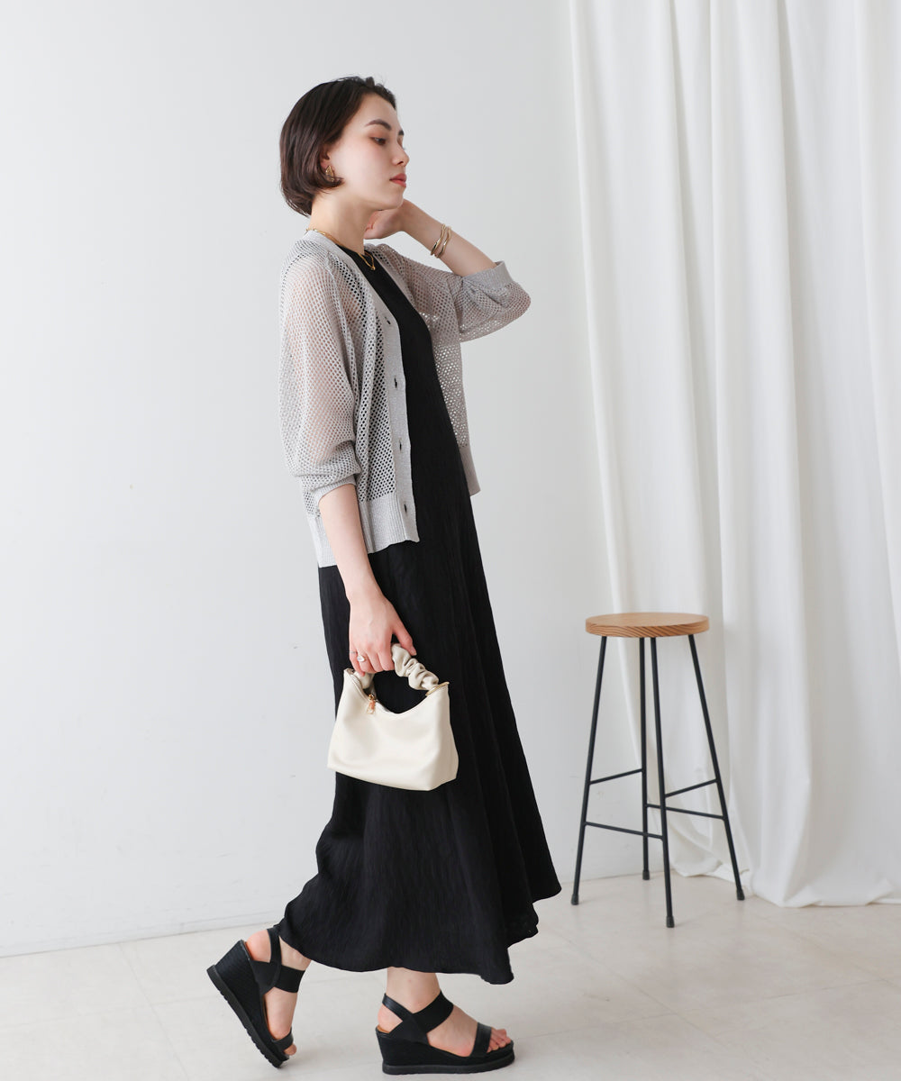 シャーリングカットワンピース