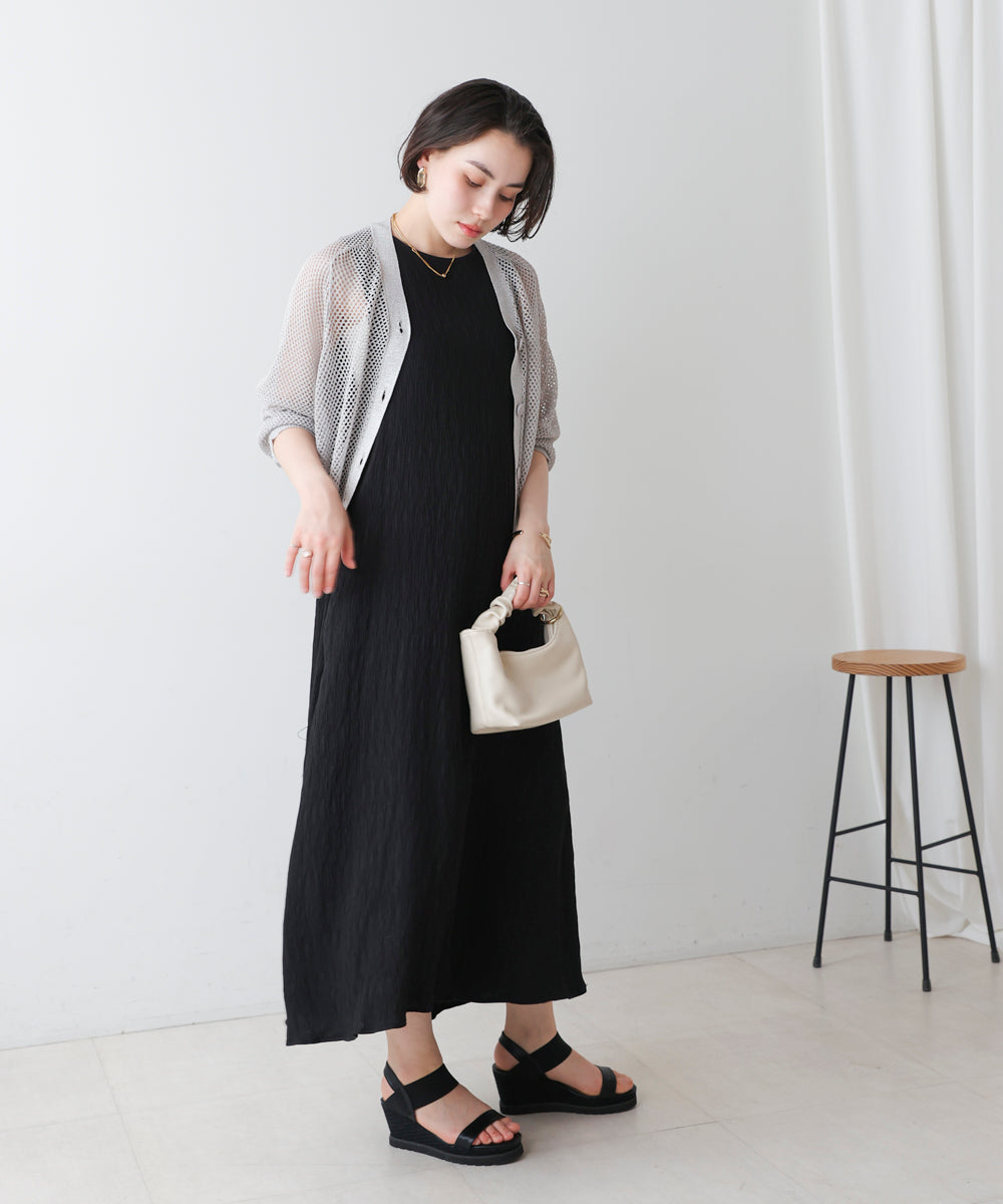 シャーリングカットワンピース