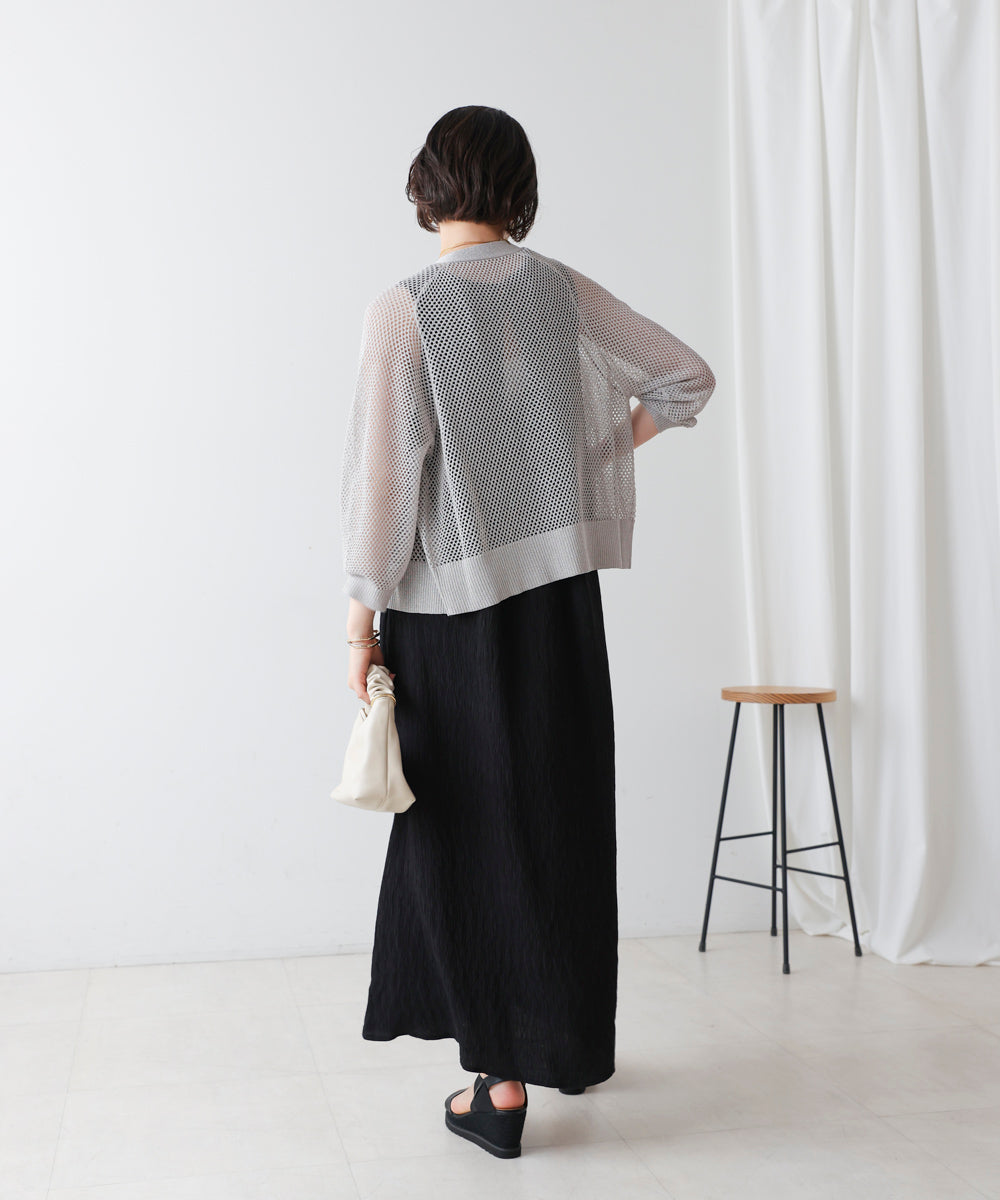 シャーリングカットワンピース