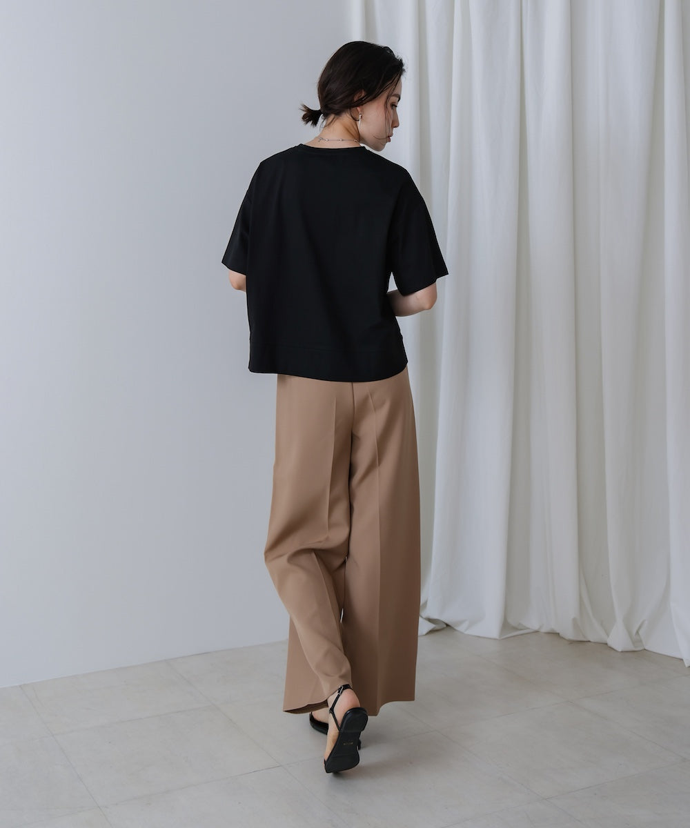 アートプリント5分袖Tシャツ