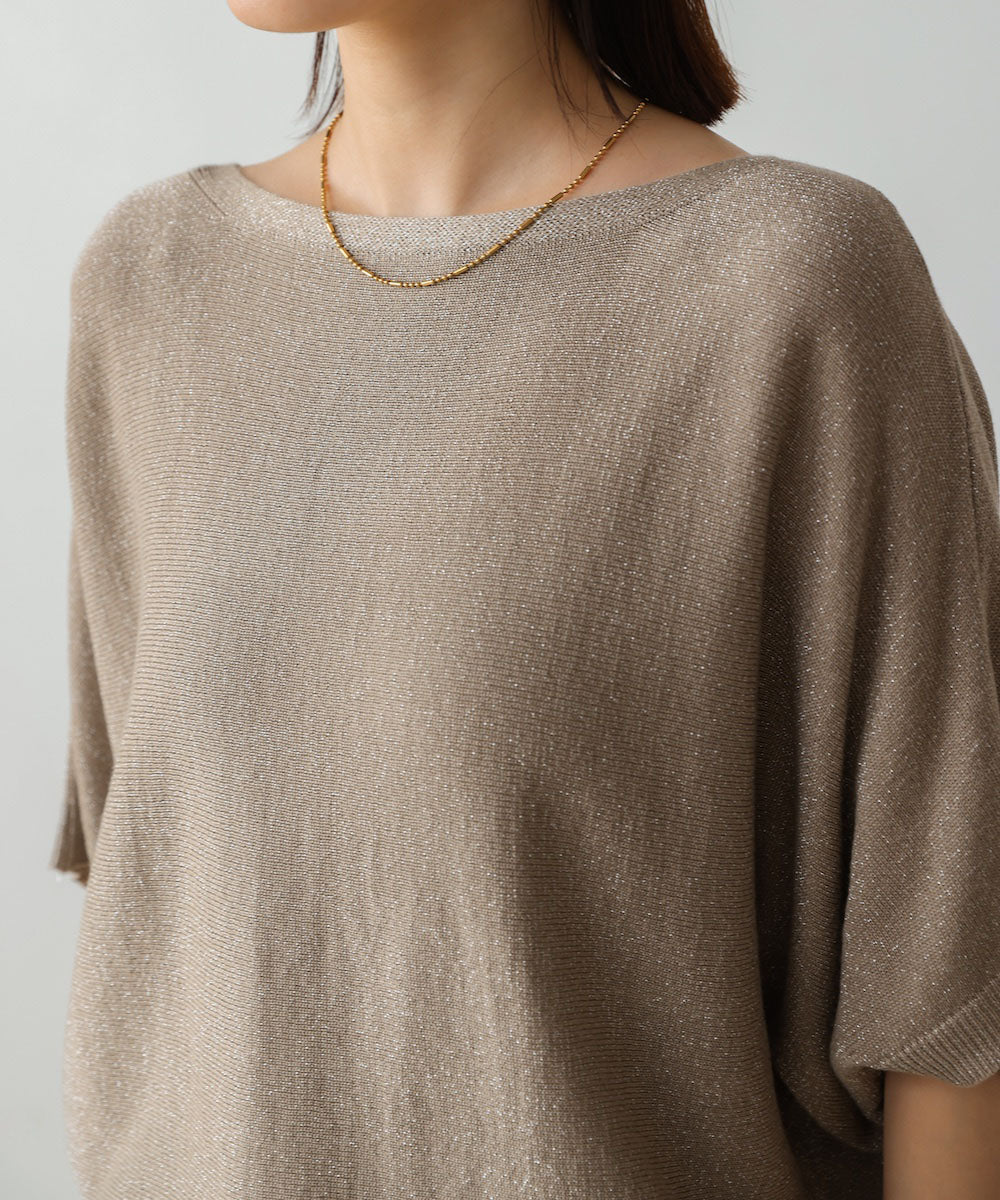 ラメニットプルオーバー