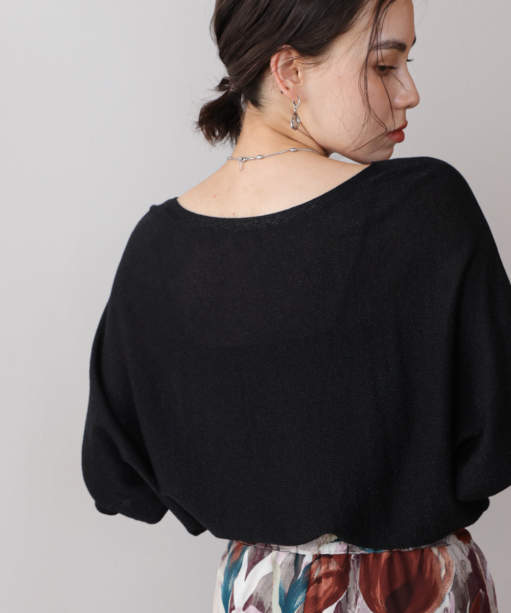 ラメニットプルオーバー