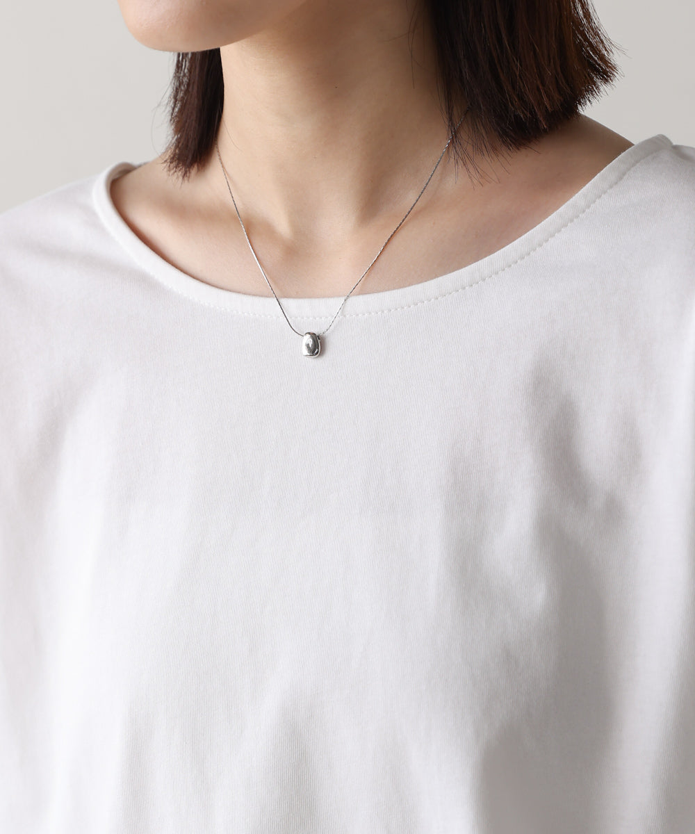 袖レース切替ブラウス