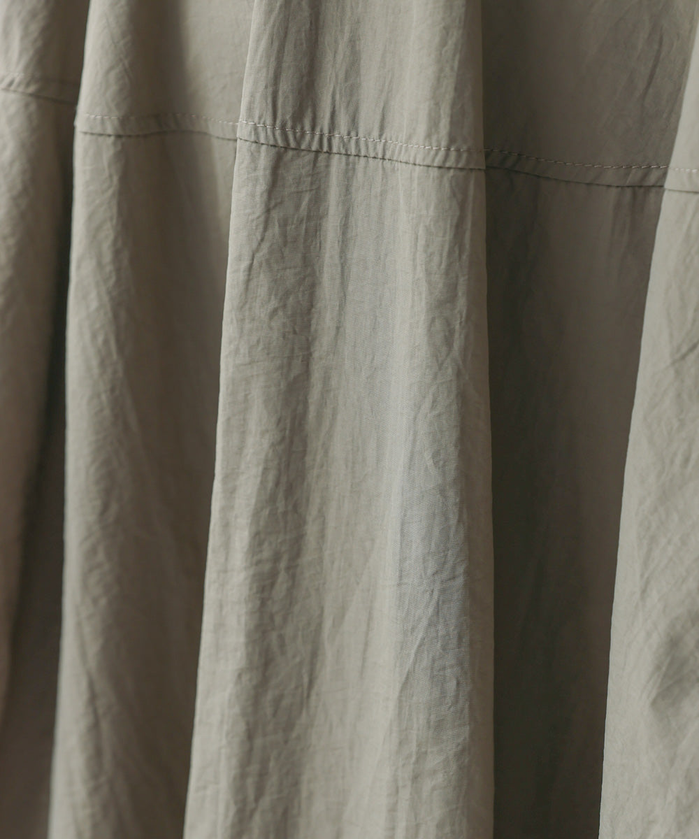 ノースリーブコクーンジャンスカ