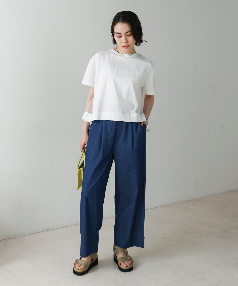 バックチュールプルオーバー