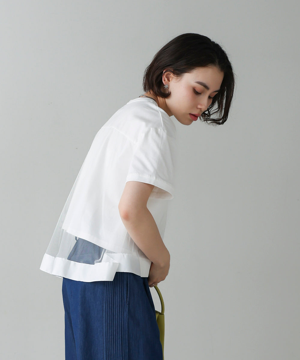 バックチュールプルオーバー