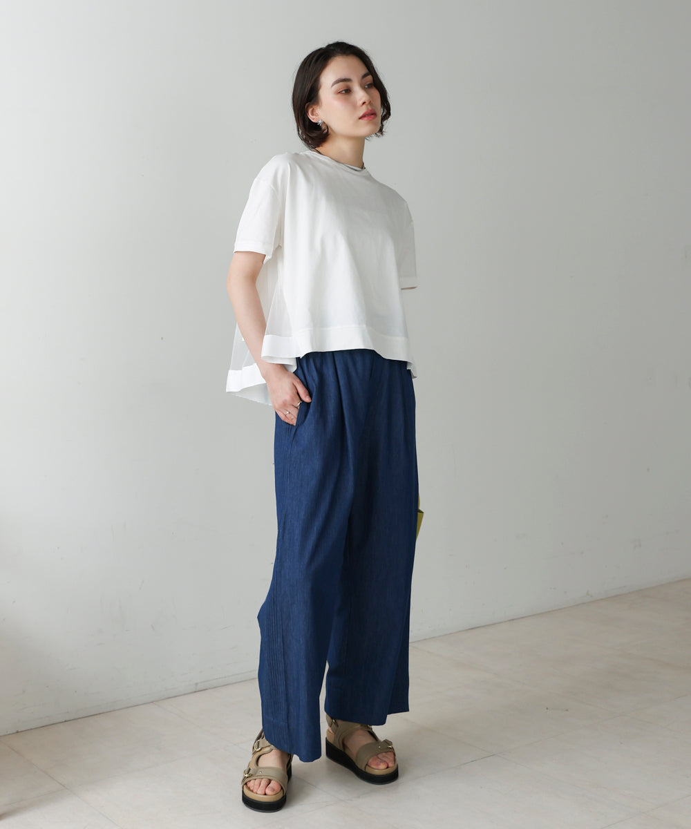 バックチュールプルオーバー