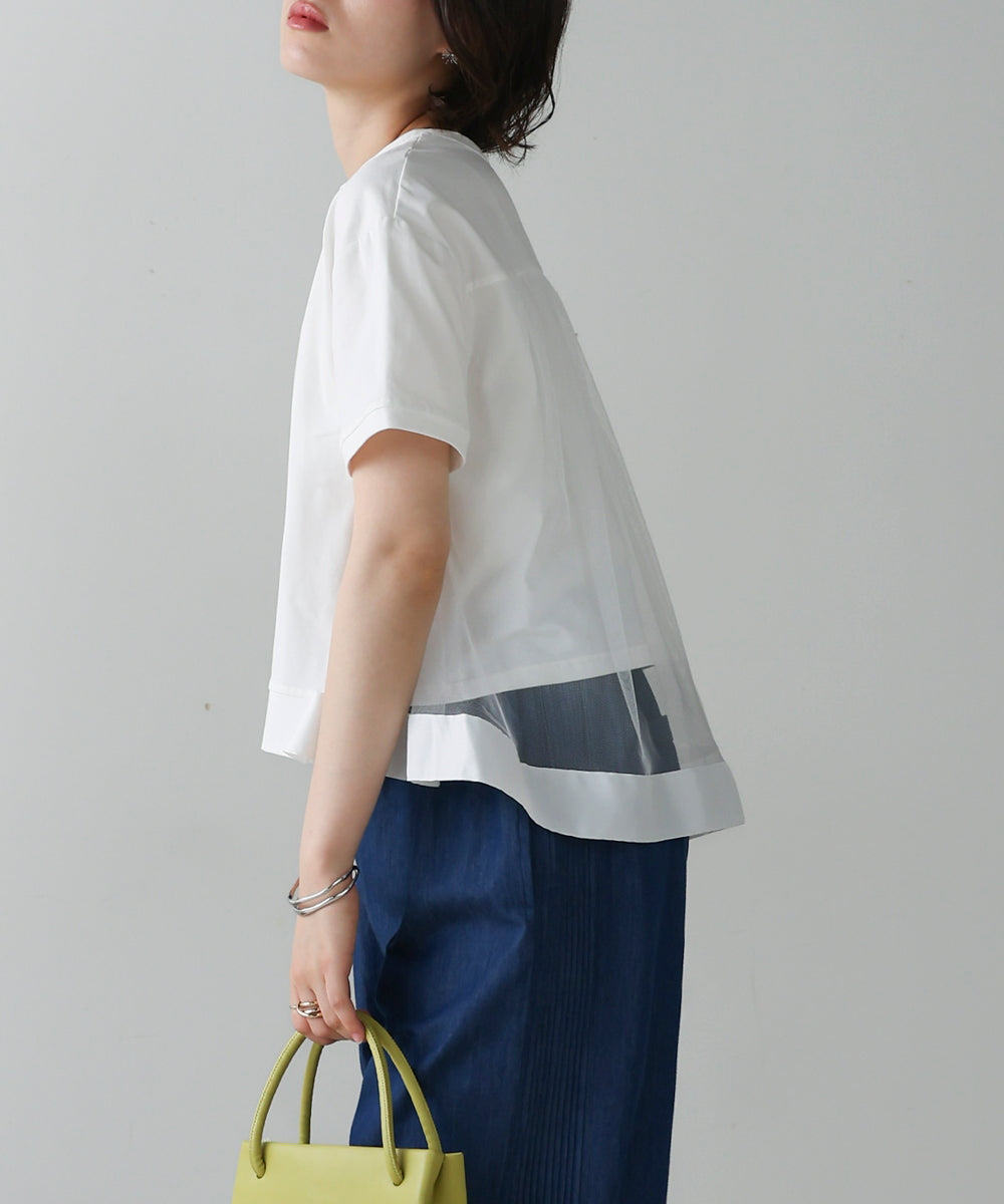 バックチュールプルオーバー