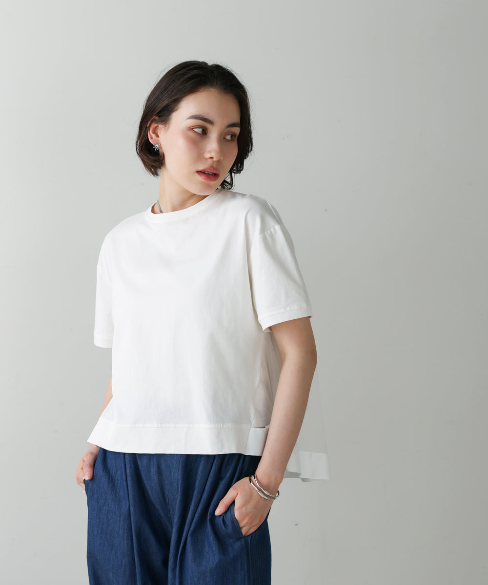 バックチュールプルオーバー