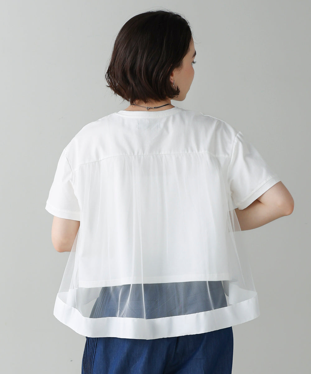 バックチュールプルオーバー