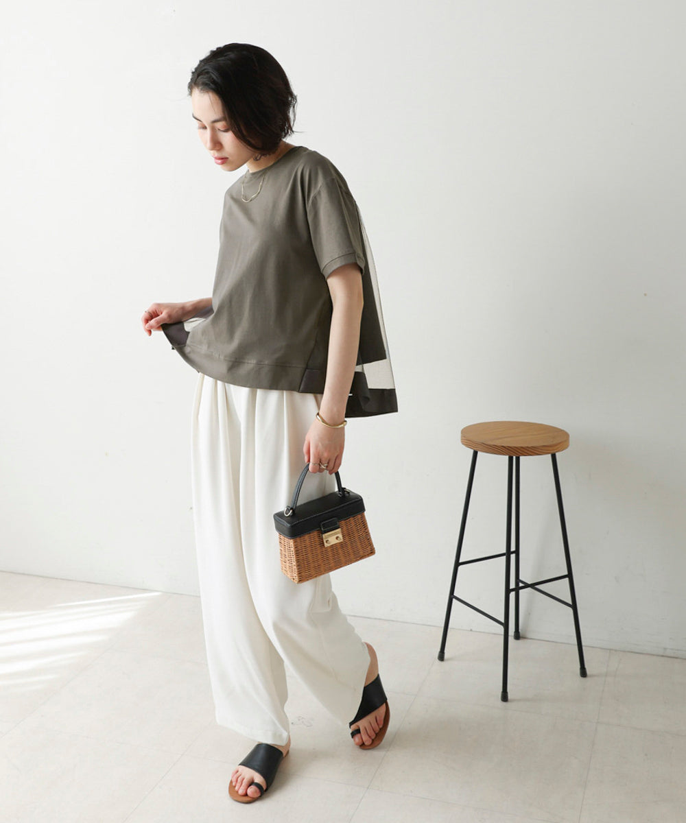 バックチュールプルオーバー