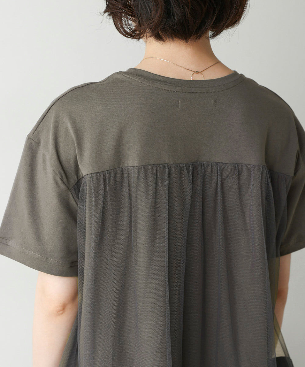 バックチュールプルオーバー