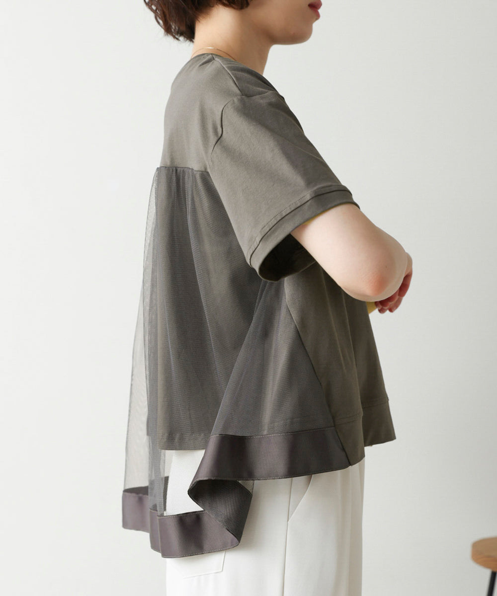 バックチュールプルオーバー