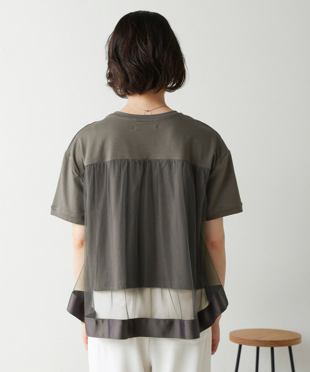 バックチュールプルオーバー