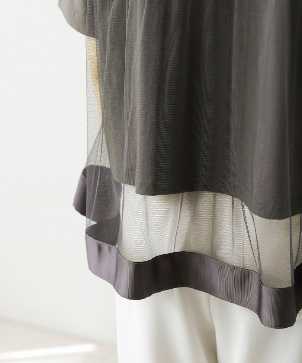 バックチュールプルオーバー