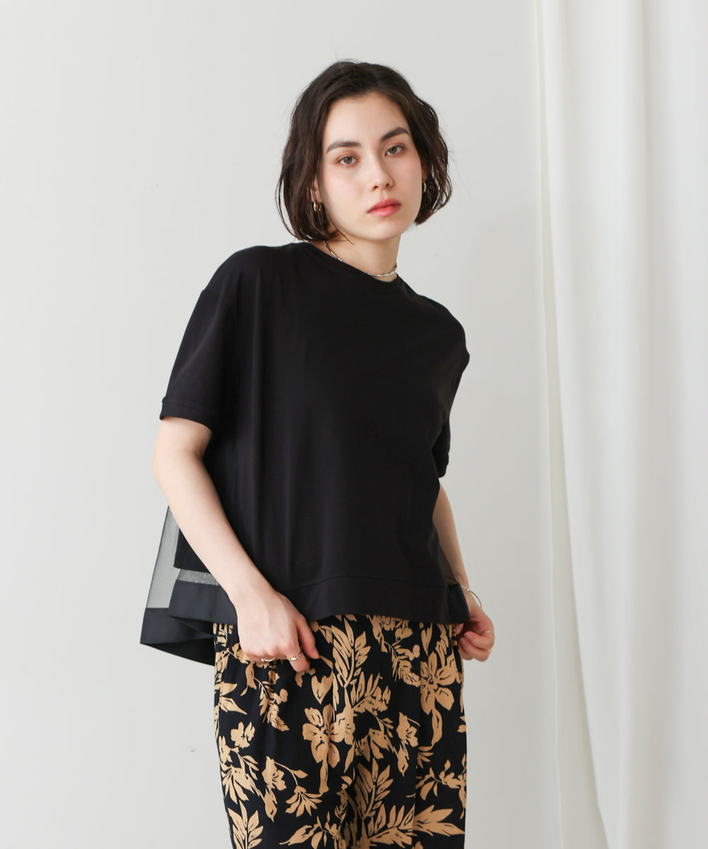 バックチュールプルオーバー