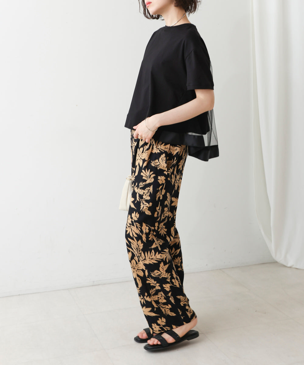 バックチュールプルオーバー