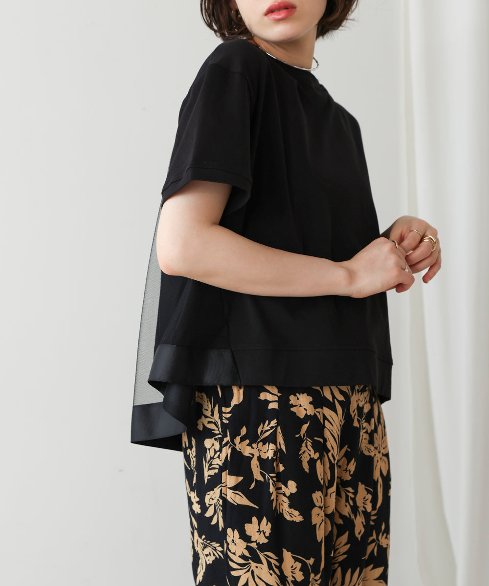 バックチュールプルオーバー