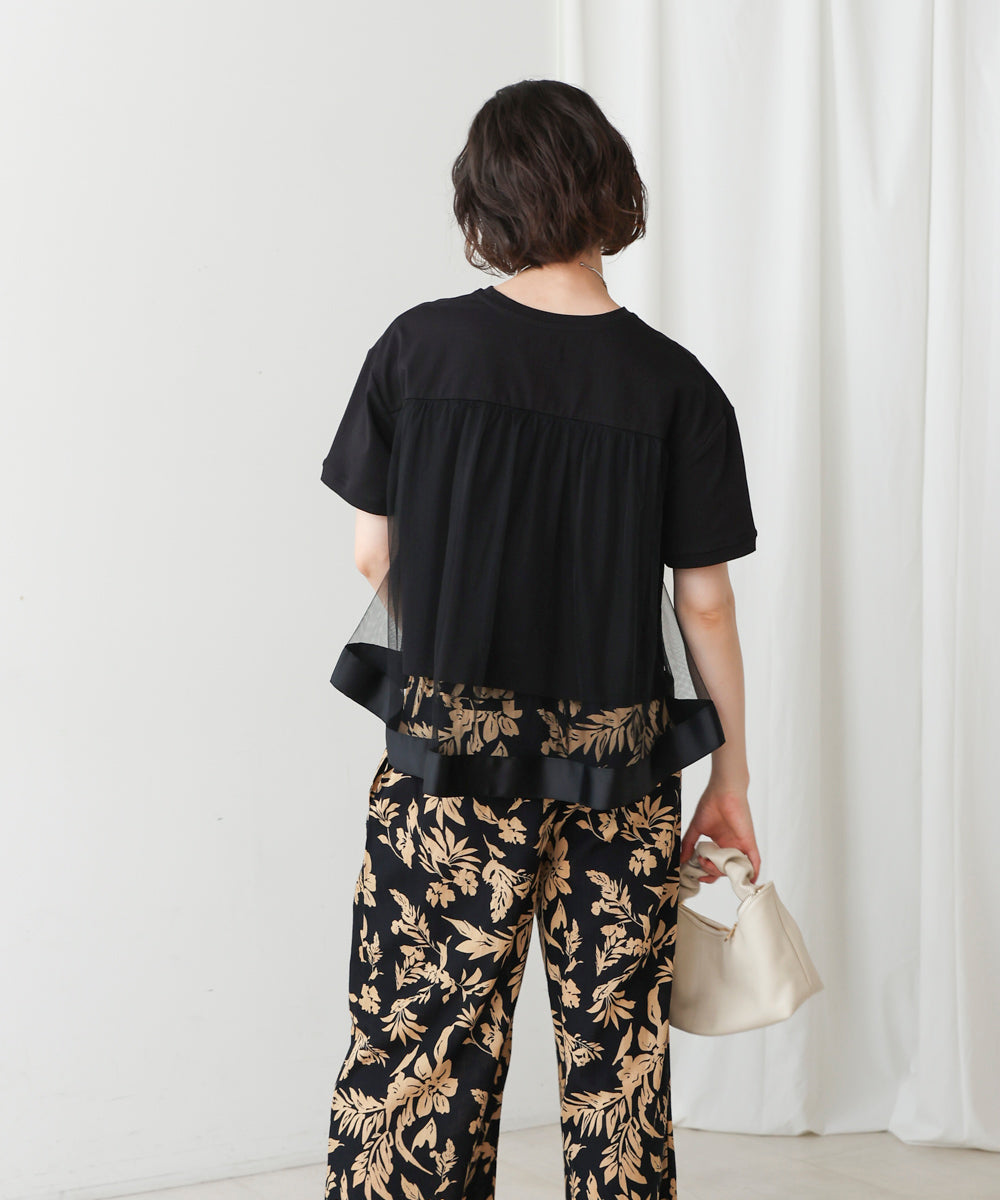 バックチュールプルオーバー