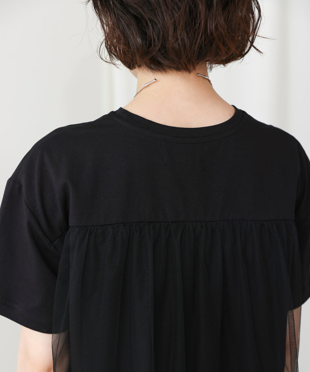 バックチュールプルオーバー