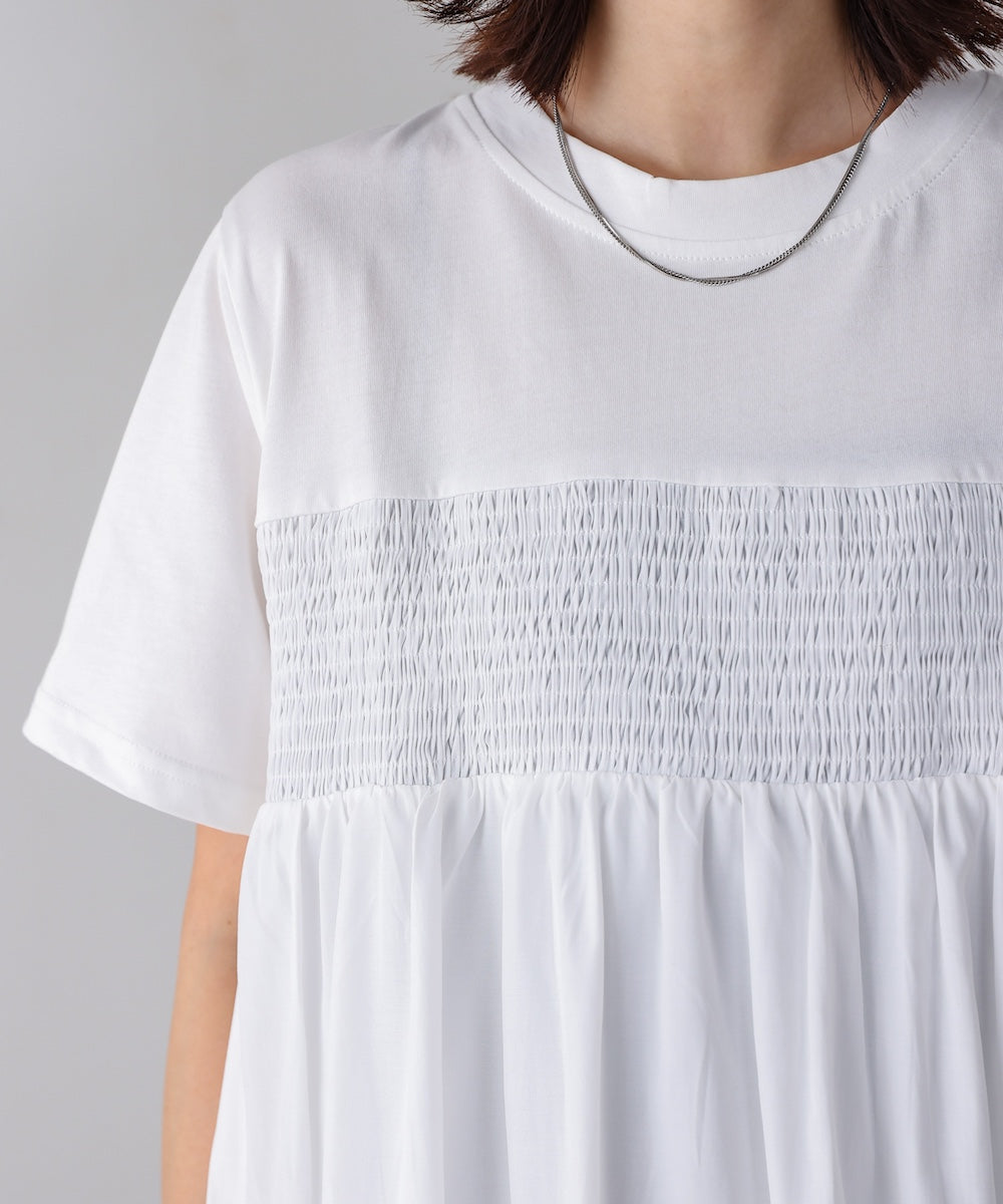 裾バルーンプルオーバー