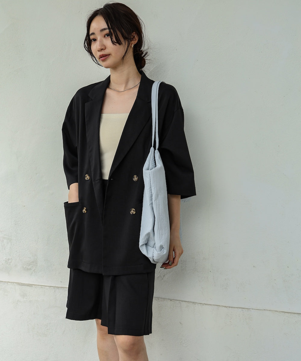 ポーチ付き軽量キルティング ヌビバッグ