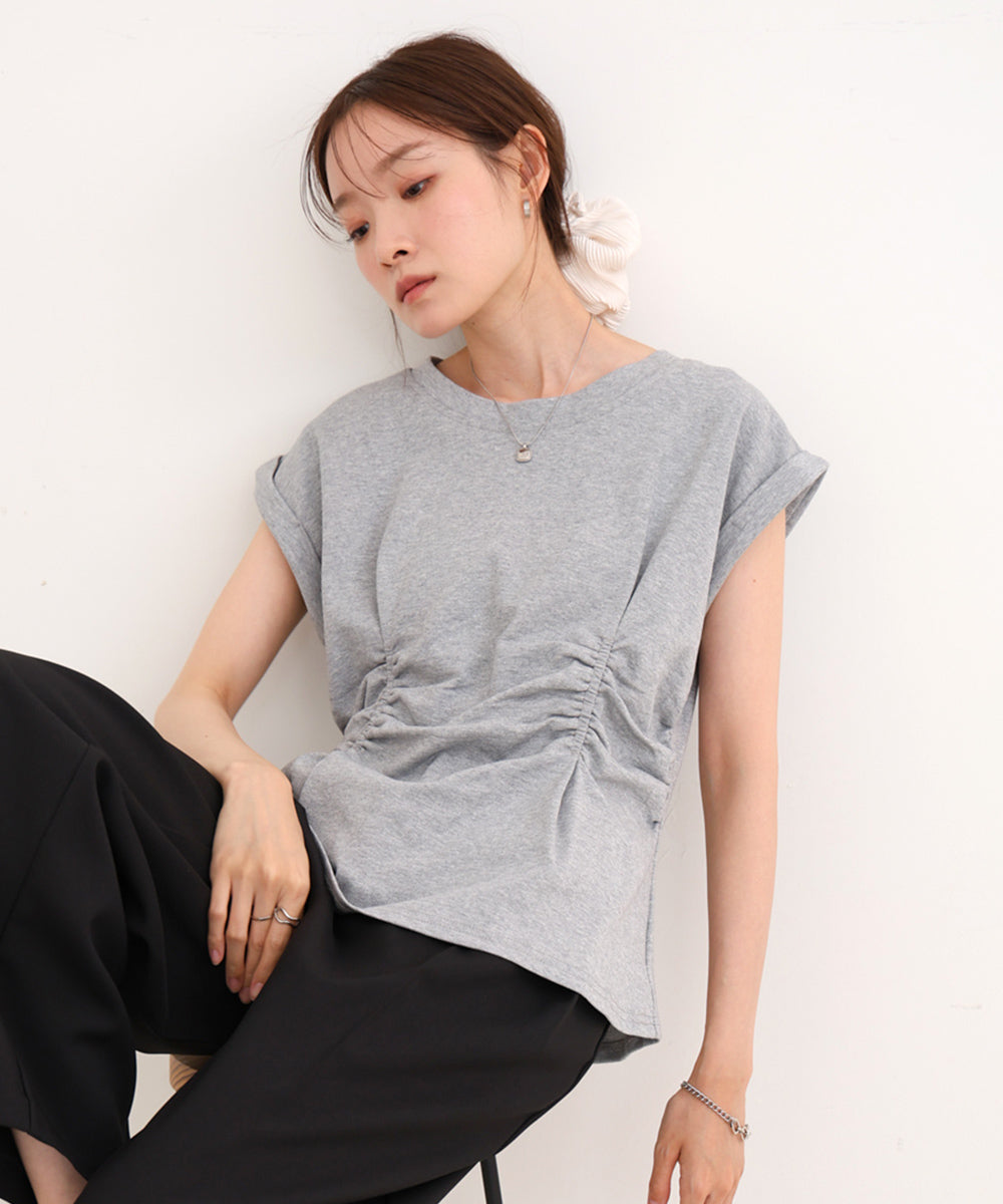 フロントギャザートップス