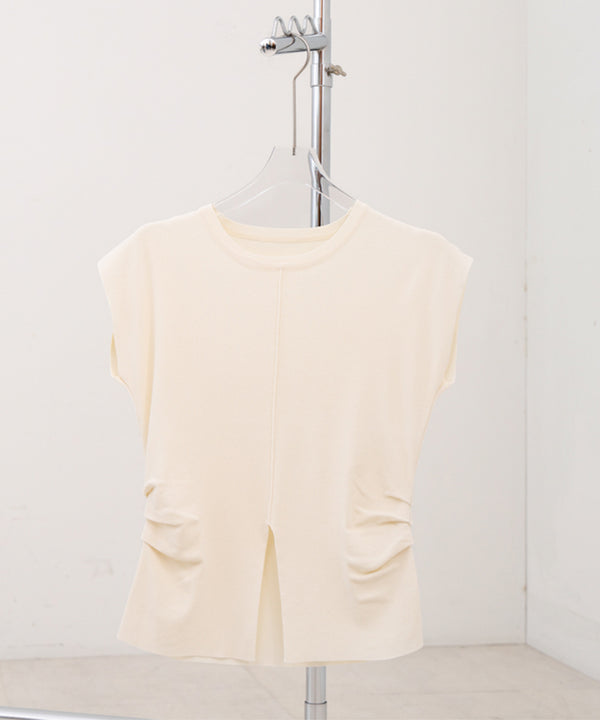 フロントスリット サマーニットTシャツ