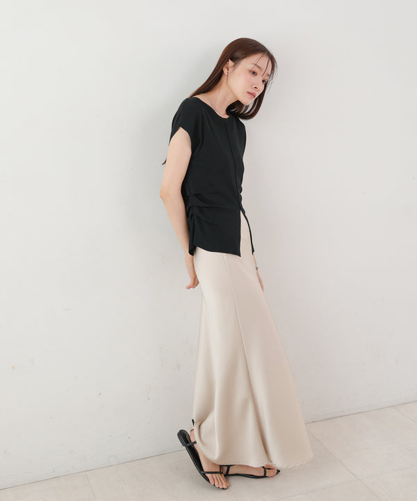 フロントスリット サマーニットTシャツ