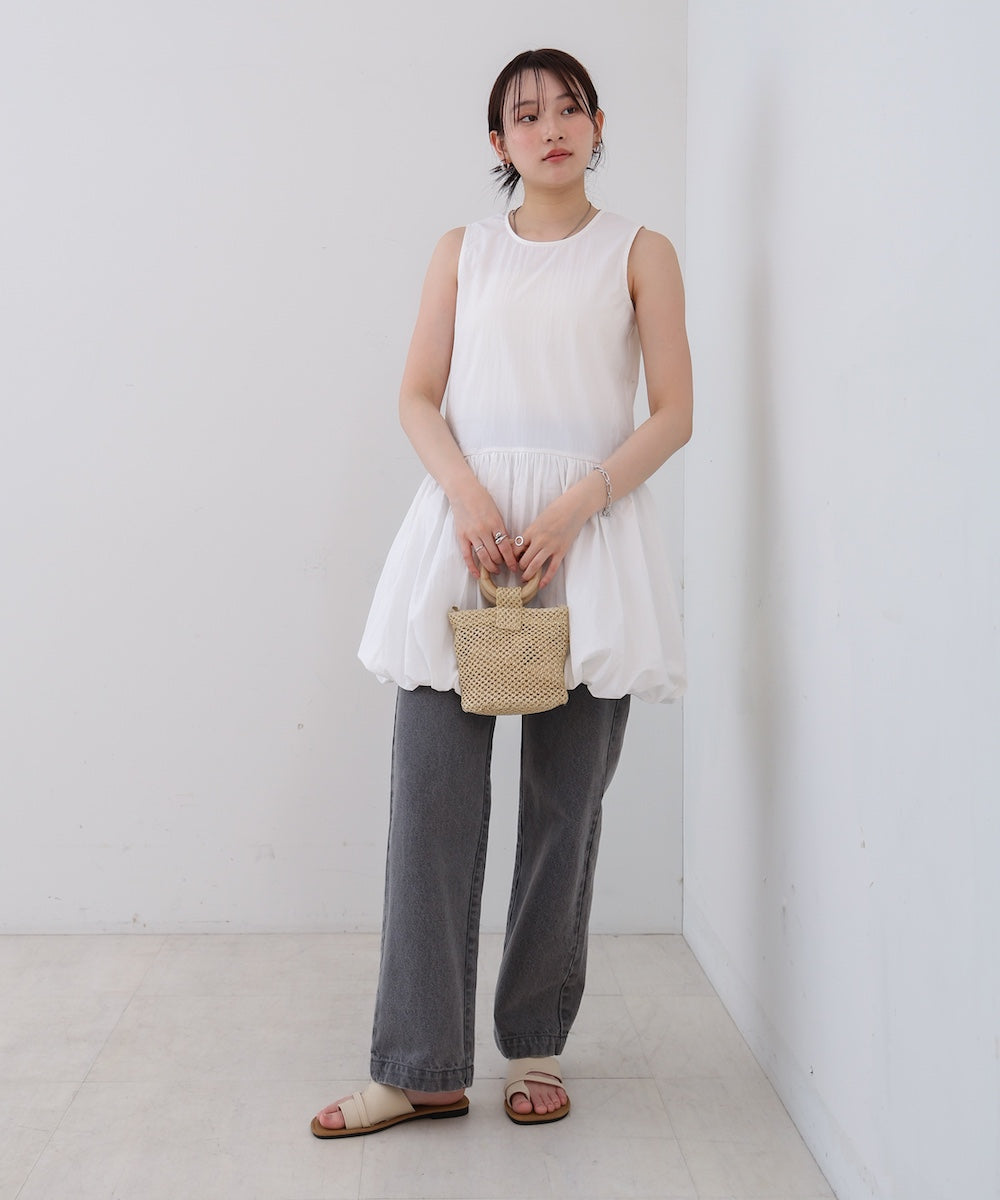 ノースリーブバルーンチュニック