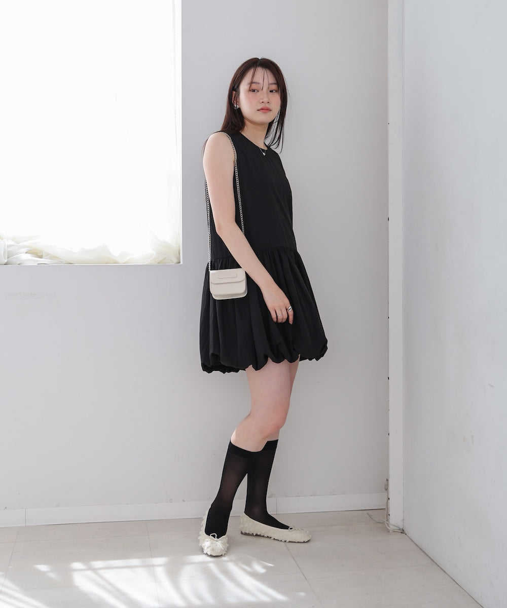 ノースリーブバルーンチュニック